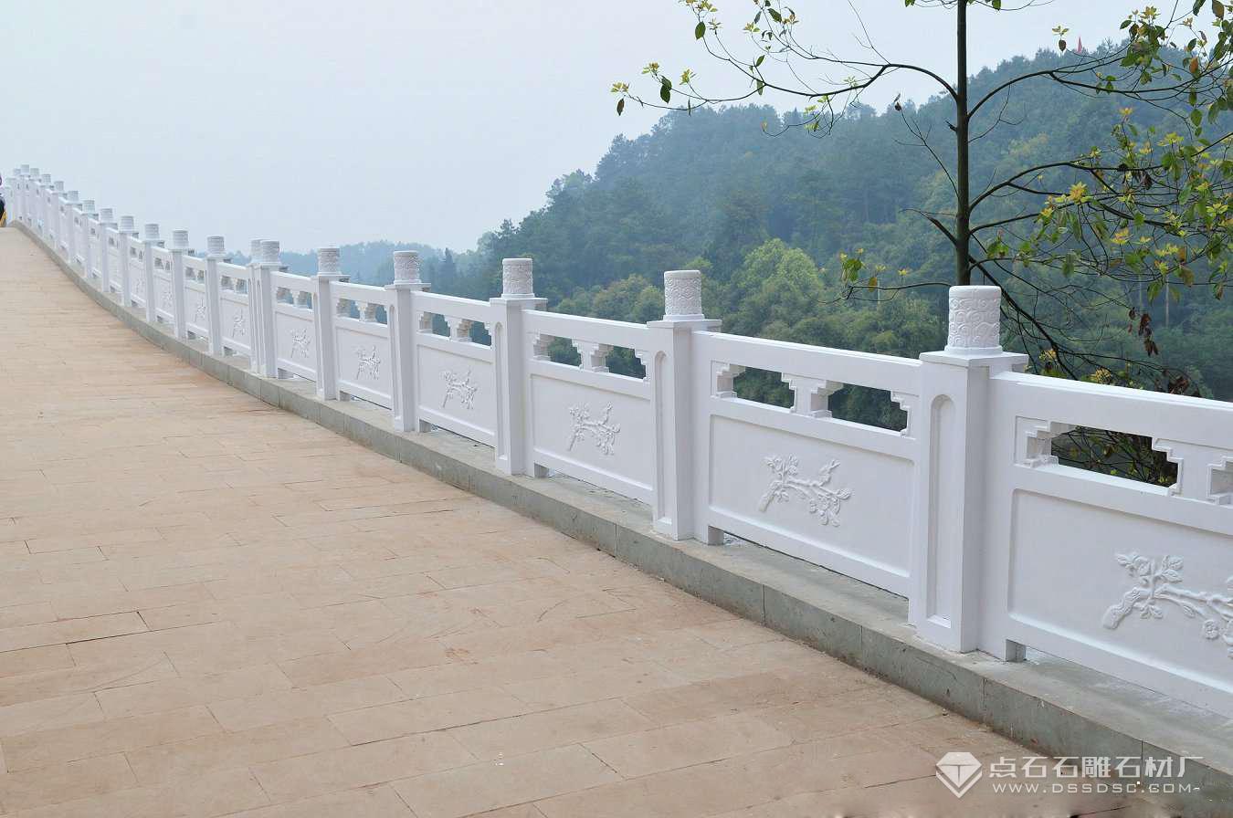 汉白玉栏杆 汉白玉栏杆