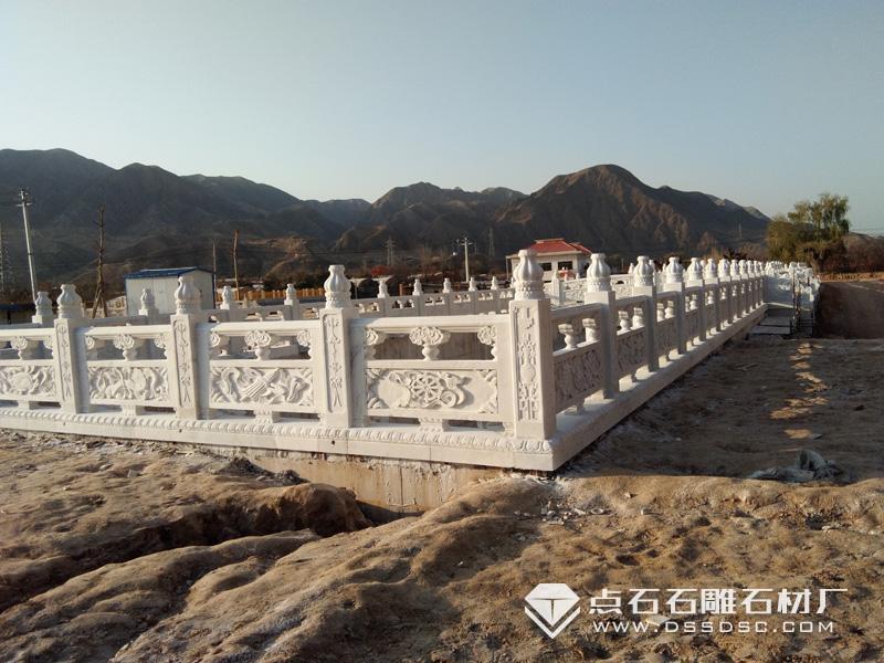 汉白玉栏杆 汉白玉栏杆
